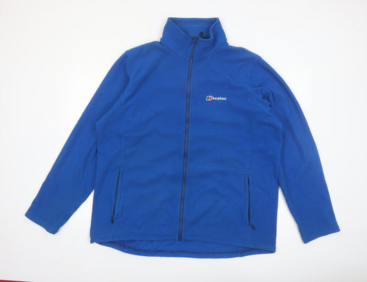 Berghaus Men's Blue 2XL Fleece Full Zip Outdoor Jacket