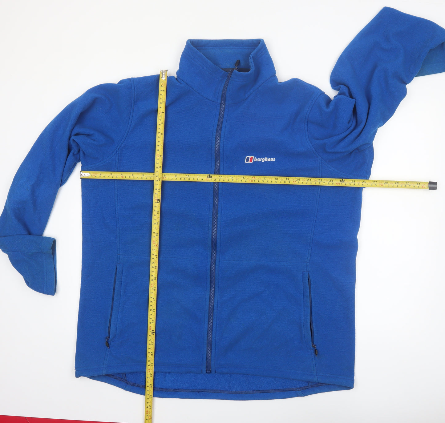 Berghaus Men's Blue 2XL Fleece Full Zip Outdoor Jacket