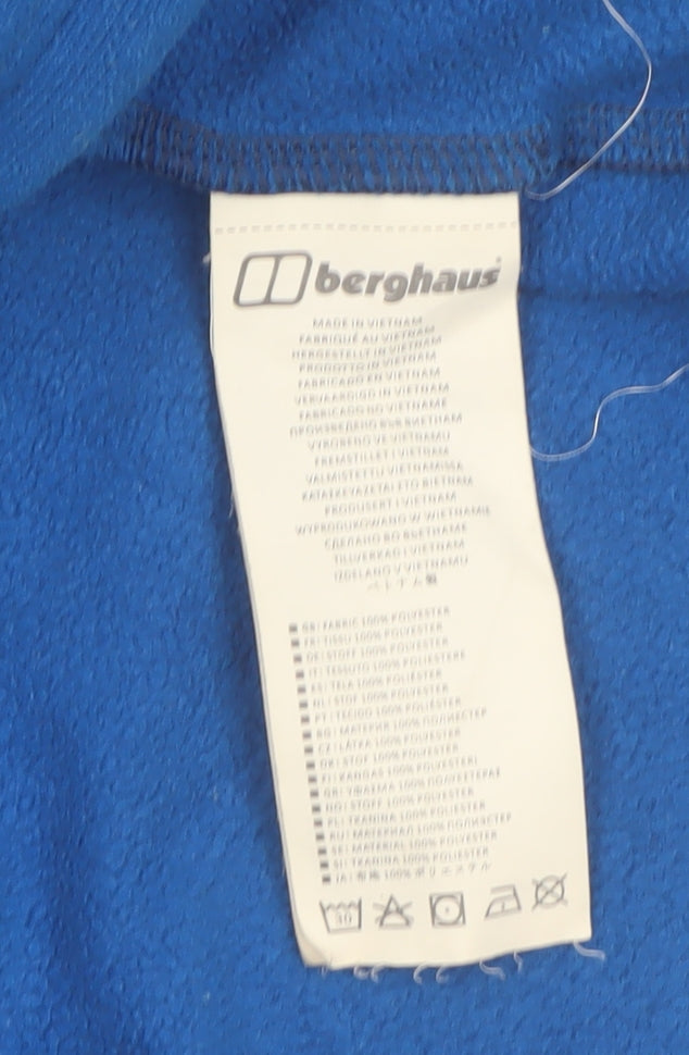 Berghaus Men's Blue 2XL Fleece Full Zip Outdoor Jacket