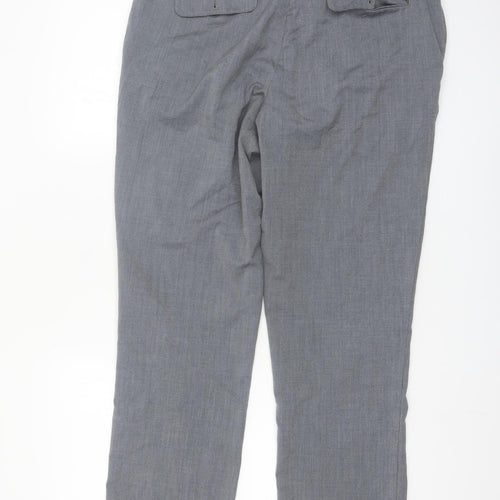The Savile Row Company Men's Grey 36R Dress Trousers