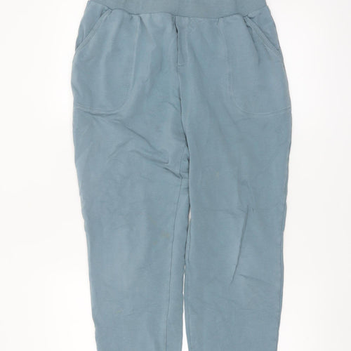 Carolyn Donnelly Women’s Blue Cotton Jogger Trousers M