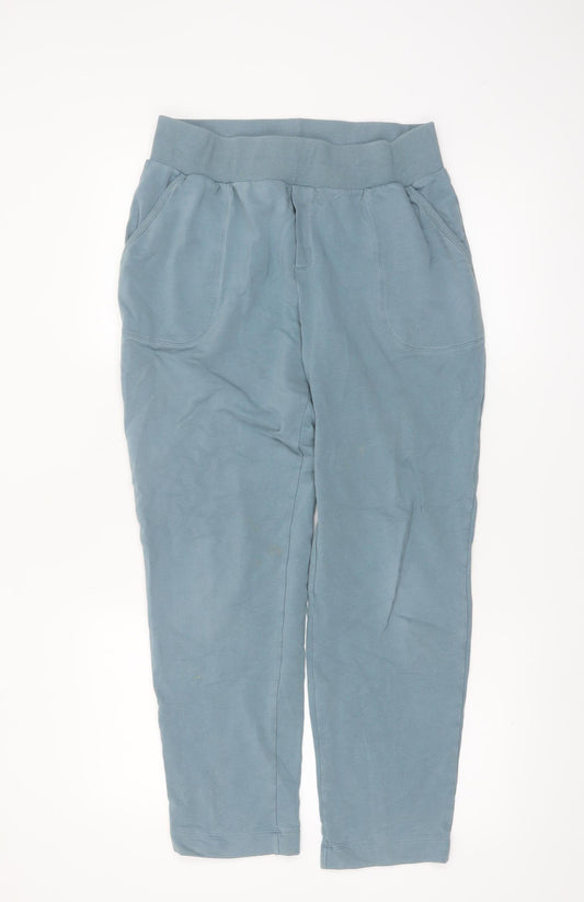 Carolyn Donnelly Women’s Blue Cotton Jogger Trousers M
