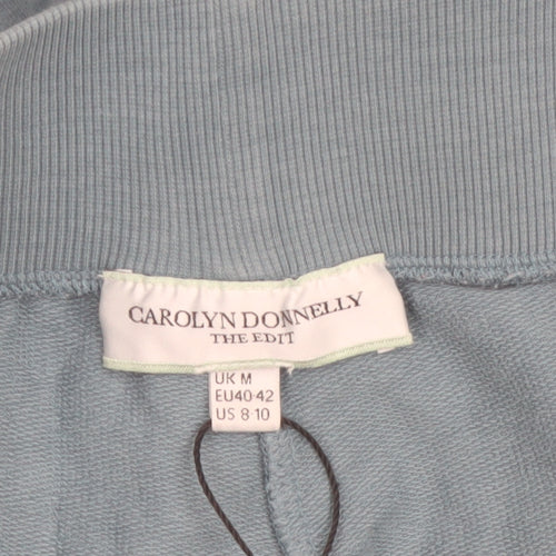 Carolyn Donnelly Women’s Blue Cotton Jogger Trousers M