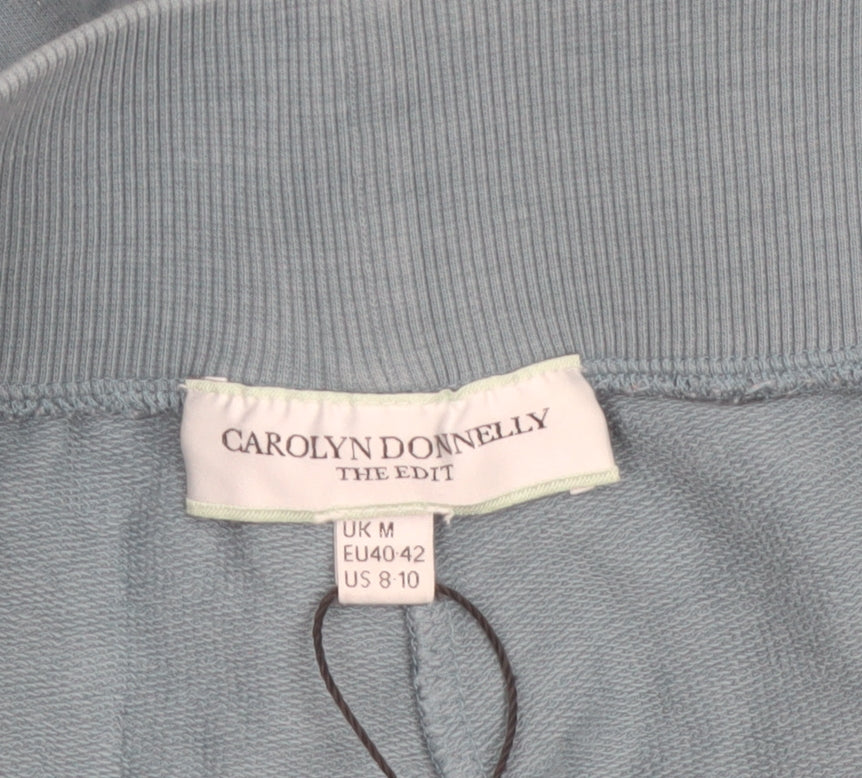 Carolyn Donnelly Women’s Blue Cotton Jogger Trousers M