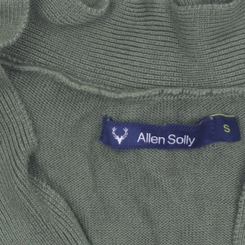 Allen Solly Women’s Green V-Neck Knit Blouse Size S