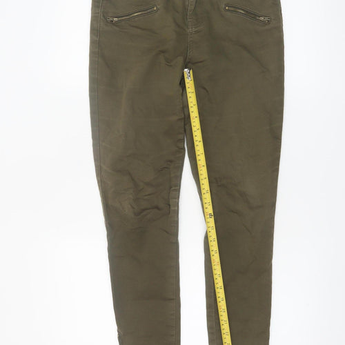 Dunnes Stores Women's Green Skinny Jeans Size 10