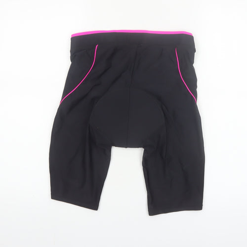 Dunnes Stores Women Black Medium Biker Activewear Shorts Nylon Blend