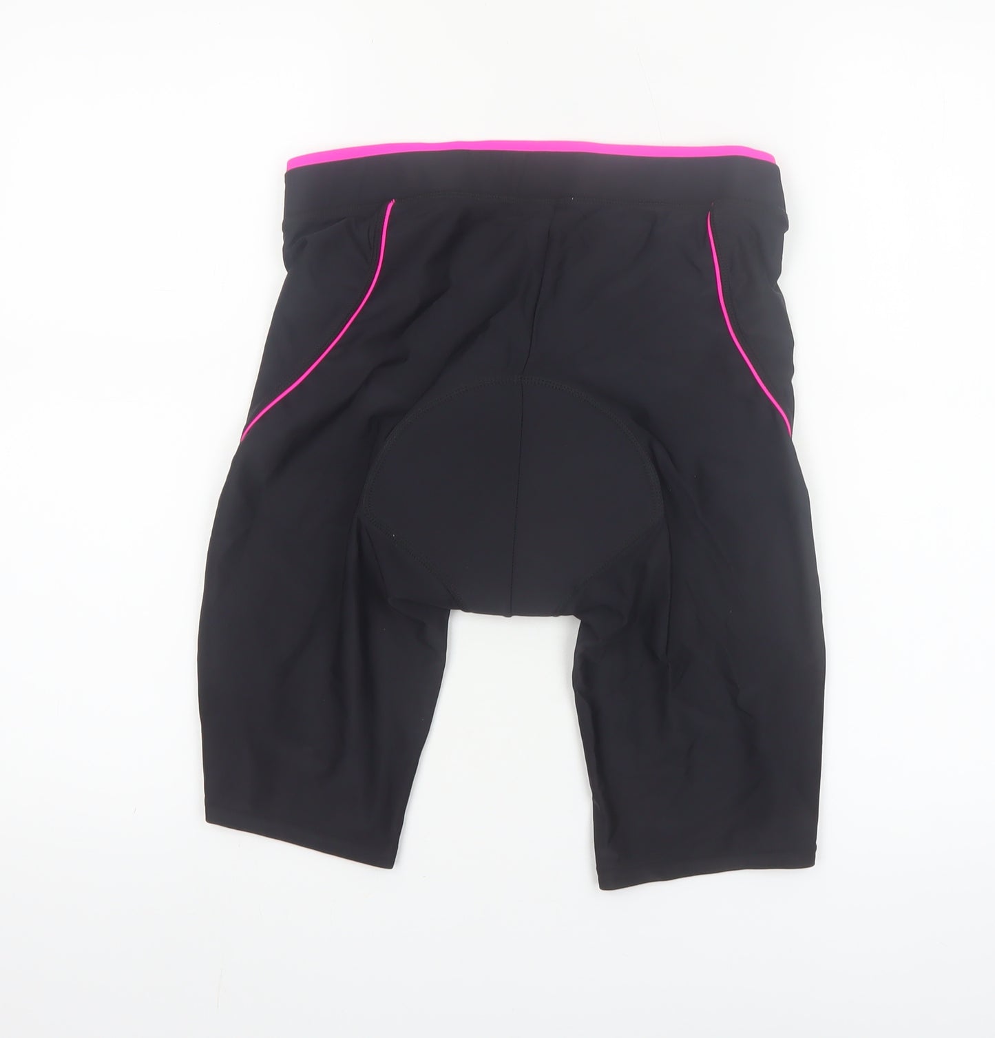 Dunnes Stores Women Black Medium Biker Activewear Shorts Nylon Blend