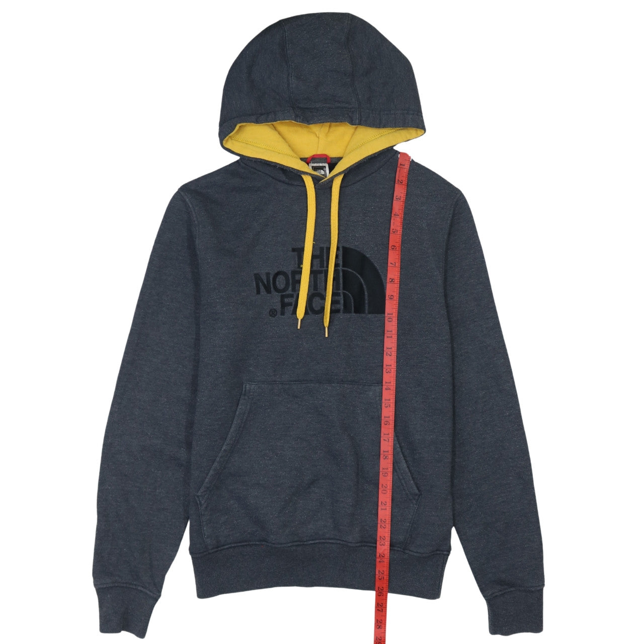 The North Face Men’s Blue Pullover Hoodie Small Outdoor Cotton Blend