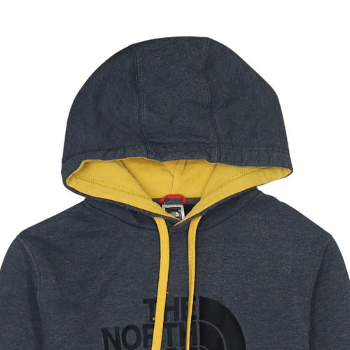 The North Face Men’s Blue Pullover Hoodie Small Outdoor Cotton Blend