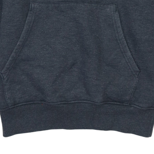 The North Face Men’s Blue Pullover Hoodie Small Outdoor Cotton Blend