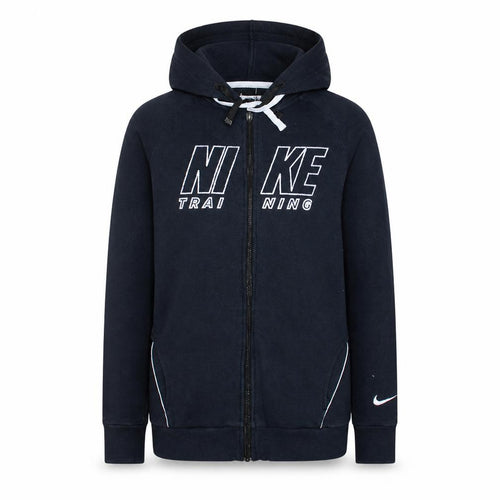 Nike Womens Black Dri-Fit Full Zip Hoodie Size S Training Sweatshirt