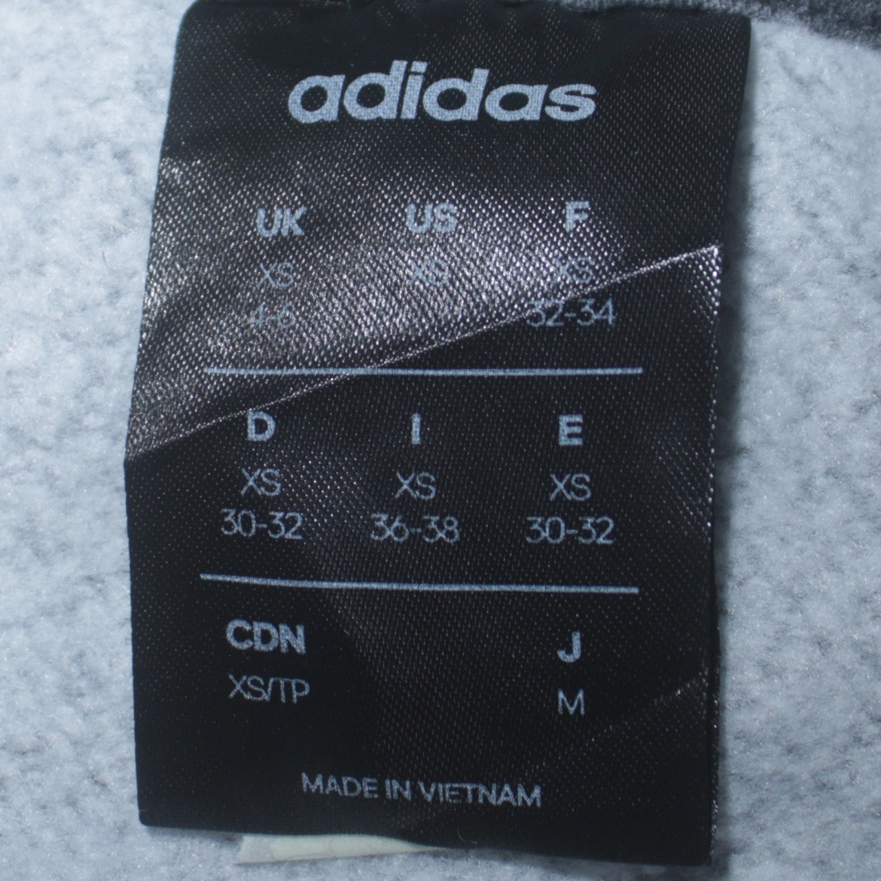 Adidas Womens Grey Orange Crew Neck Pullover Sweatshirt XS