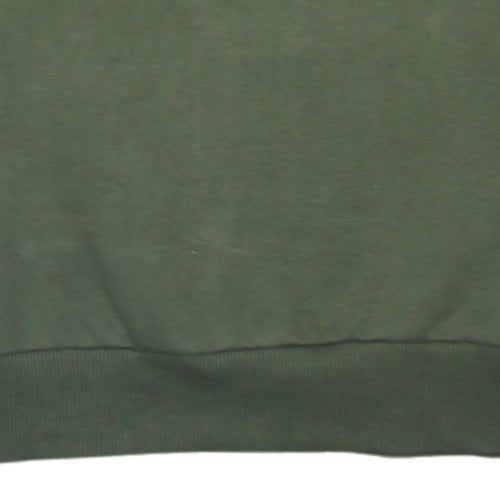 Fila Men’s Green Crew Neck Pullover Sweatshirt Size S