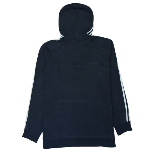 Adidas Men Blue XL Pullover Hoodie Essentials Sportswear