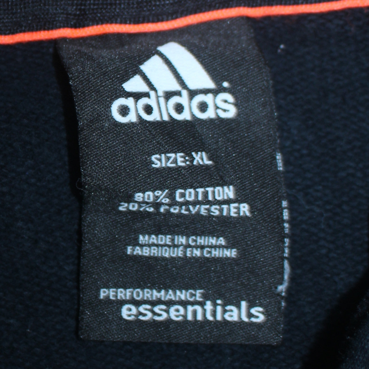 Adidas Men Blue XL Pullover Hoodie Essentials Sportswear