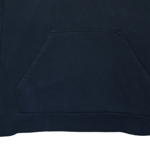 Adidas Men Blue XL Pullover Hoodie Essentials Sportswear