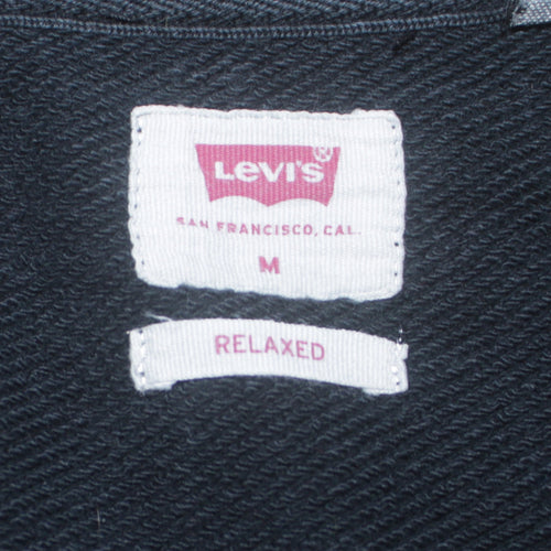 Levi's Men's Blue Relaxed Fit Crew Neck Sweatshirt M