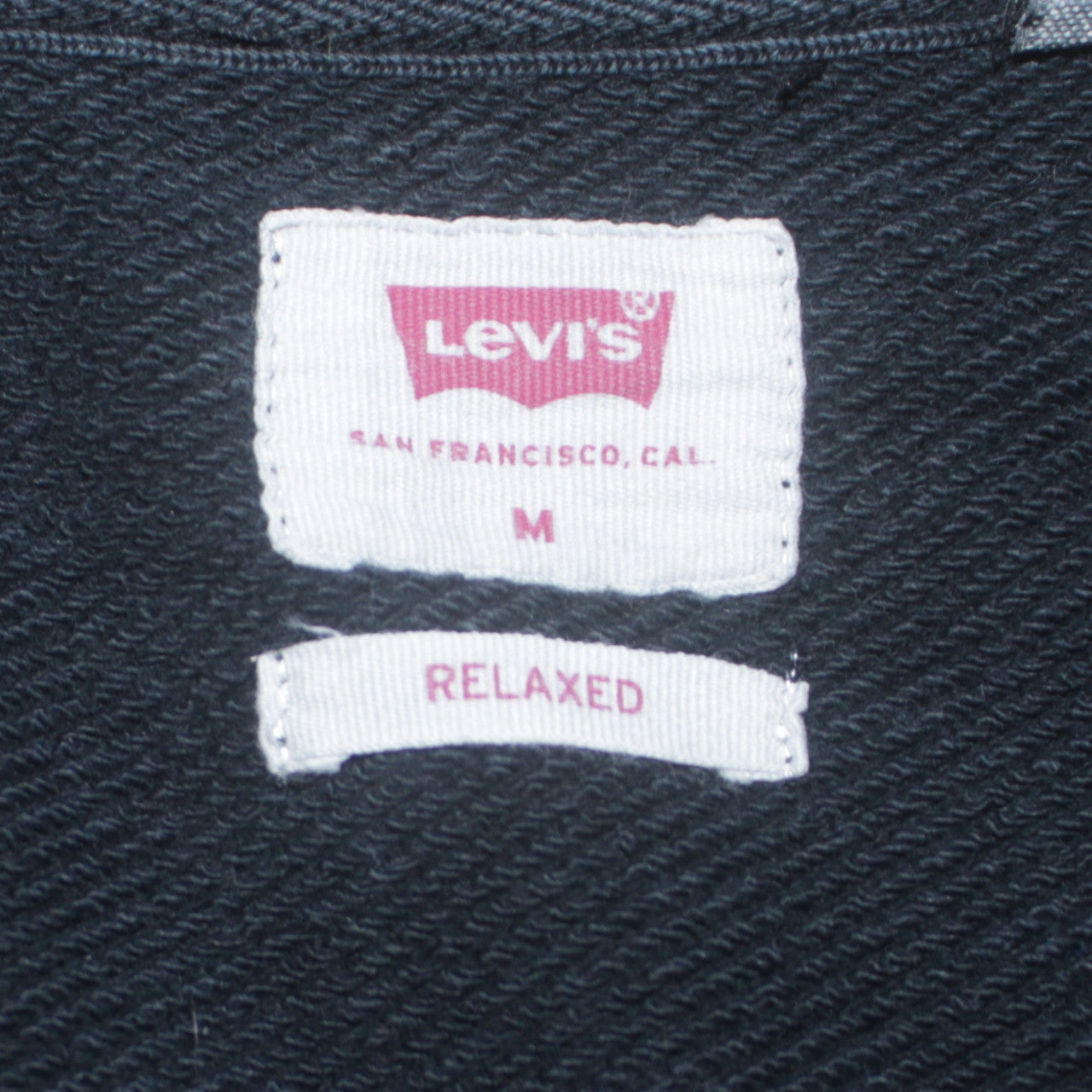 Levi's Men's Blue Relaxed Fit Crew Neck Sweatshirt M