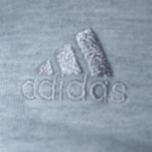 Adidas Women's Grey Track Jacket Size 12 Full Zip Sports Top