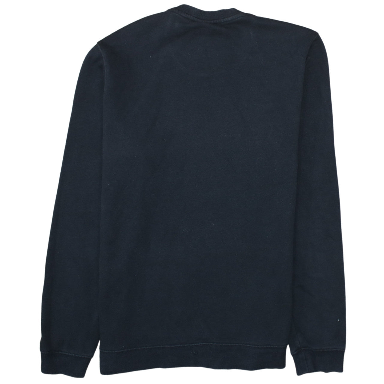 Nike Men's Black Pullover Sweatshirt M Crew Neck Fleece Logo