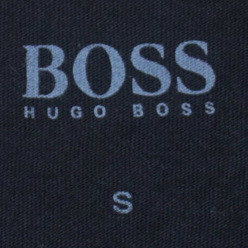 Hugo Boss Men's Black Crew Neck Cotton Jersey T-Shirt Size S