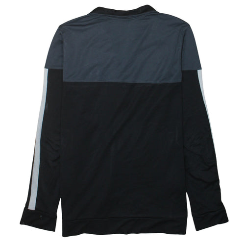 Under Armour Men's Black Track Jacket Size L Sports Zip Top