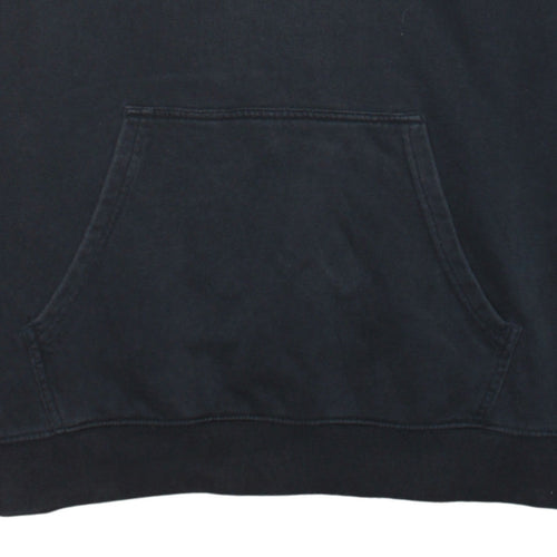 Champion Men's Black Pullover Hoodie Size L Sports Fleece Sweatshirt
