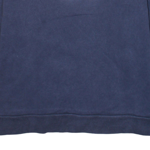 Calvin Klein Jeans Men's Blue Logo Sweatshirt L Pullover Cotton