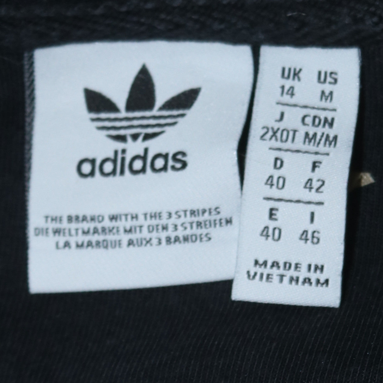 Adidas Women's Black Crew Neck Pullover Sweatshirt Size 14