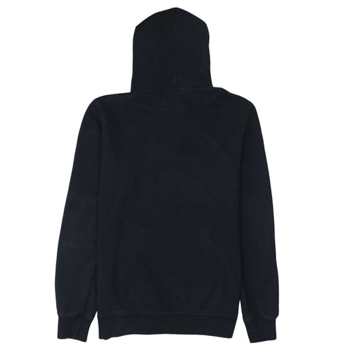 Champion Men’s Black Pullover Hoodie Large Logo Fleece Sweatshirt
