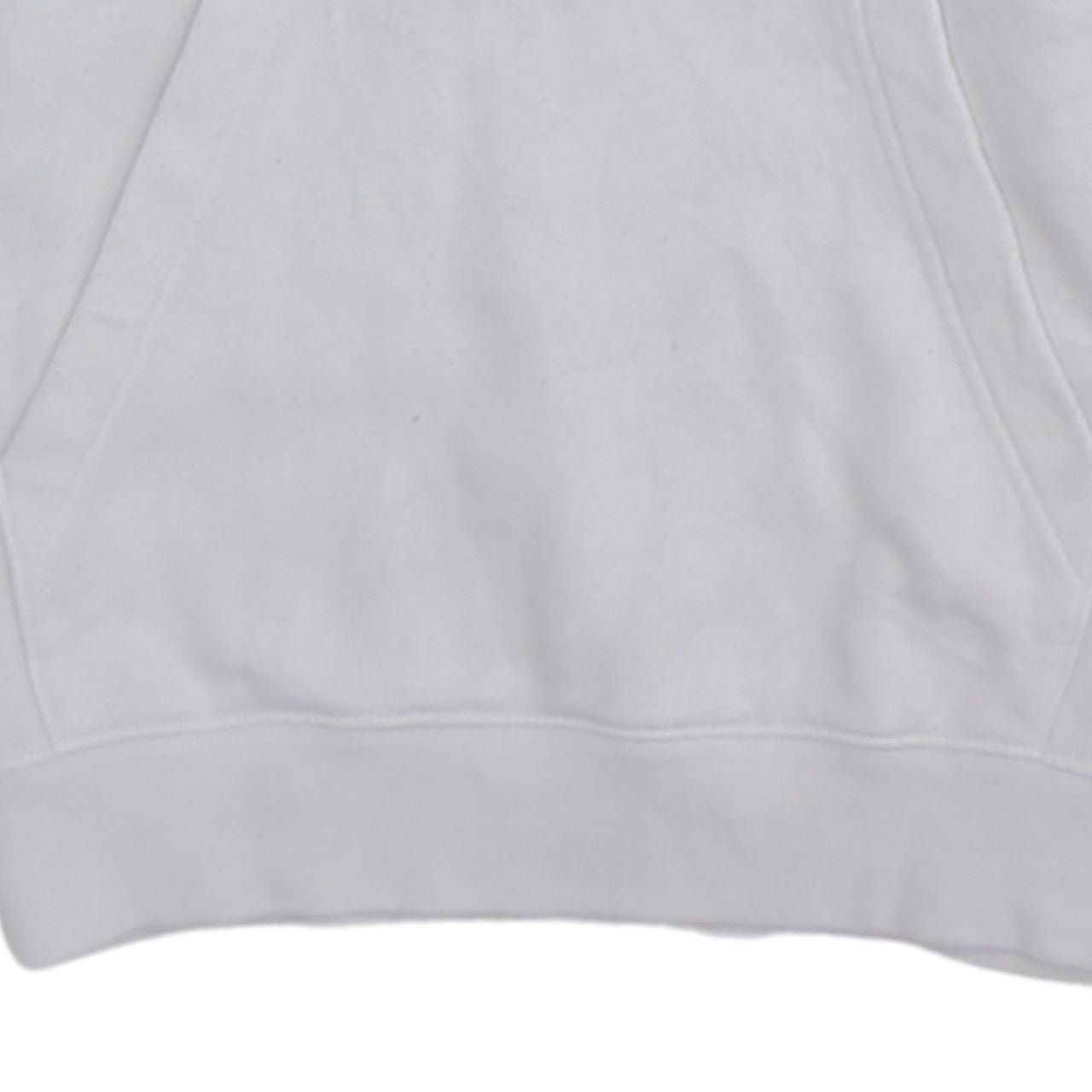 Nike Men's White Pullover Hoodie S Logo Fleece Sweatshirt