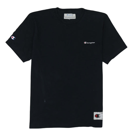 Champion Men's Black XL Crew Neck Cotton T-Shirt