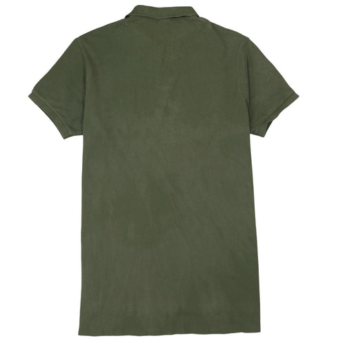 Ralph Lauren Men's Green Custom Fit Polo Shirt XL Cotton Classic Style