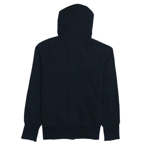 Reebok Women's Black Full Zip Hoodie Size L Cotton Blend