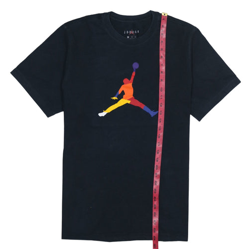 Jordan Men's Black XL Sports Graphic T-Shirt | Cotton Crew Neck