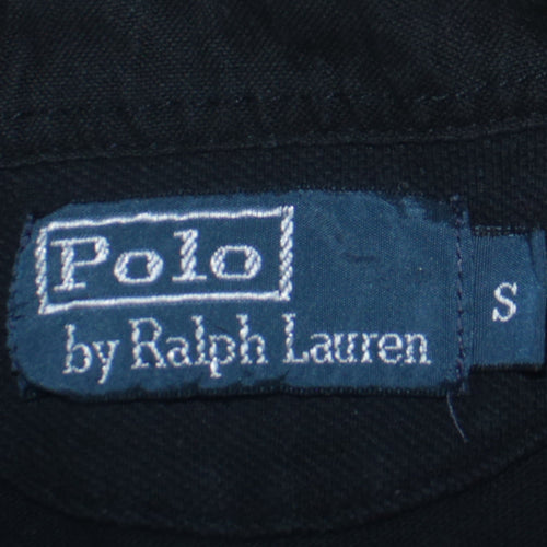 Ralph Lauren Men's Black Cotton Short Sleeve Polo Shirt Size S