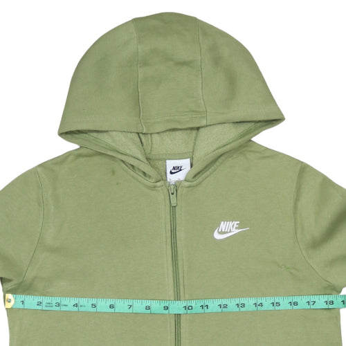 Nike Boys Green XL Full Zip Fleece Hoodie