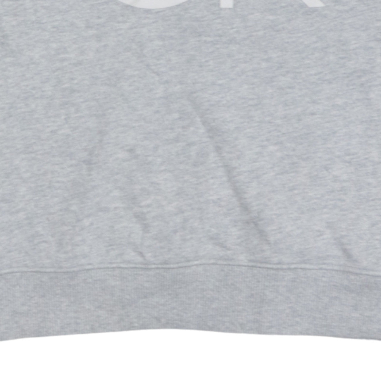 Calvin Klein Jeans Women Grey Logo Crew Neck Sweatshirt L
