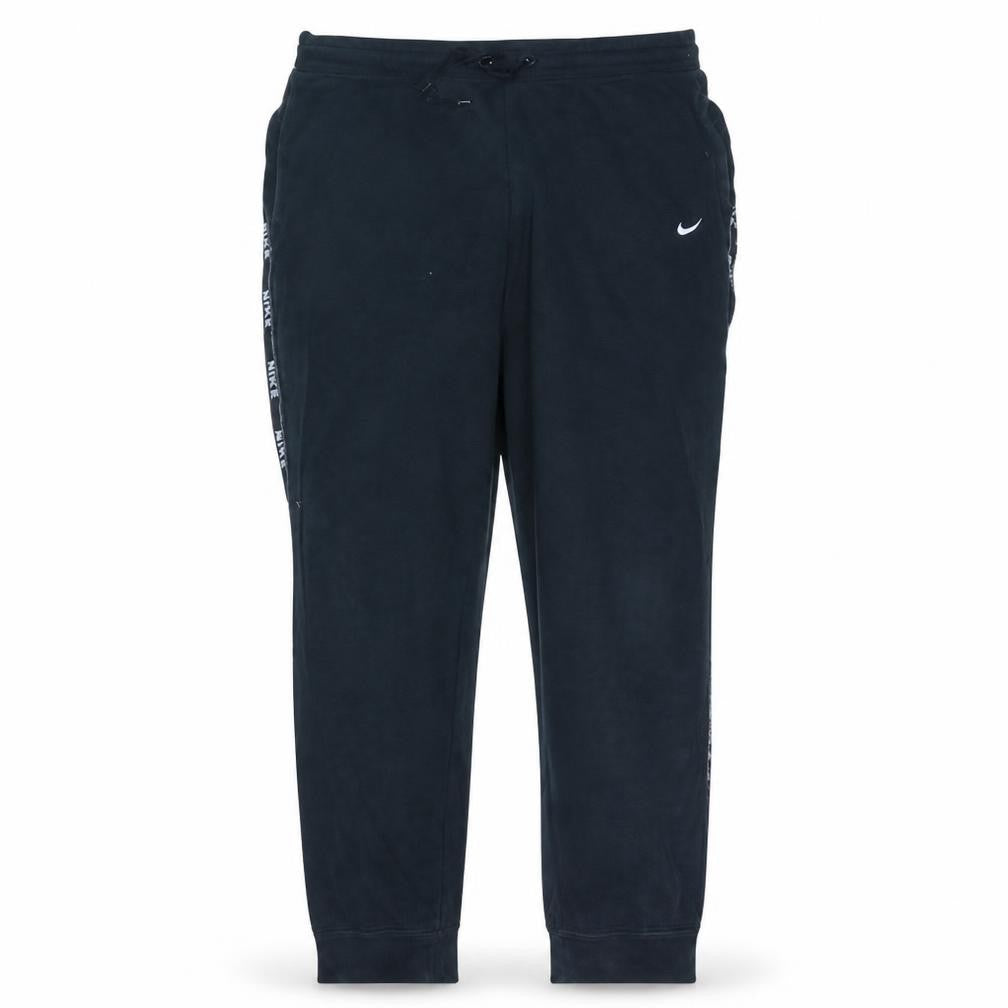Front view of Nike Men's Black XL Fleece Jogger Sweatpants