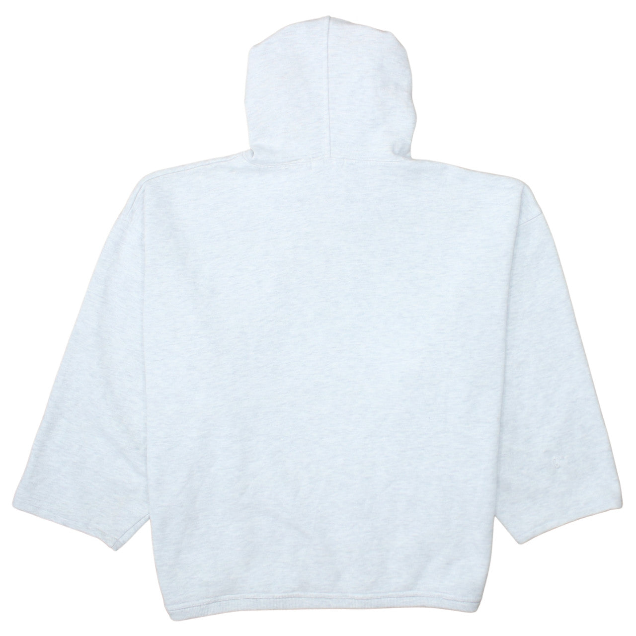 Fila Women Grey Pullover Hoodie Cotton Blend Logo Print M