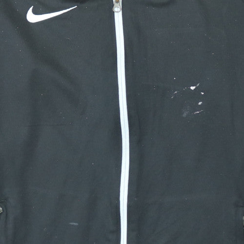 Nike Men's Black L Dri-FIT Full Zip Track Jacket