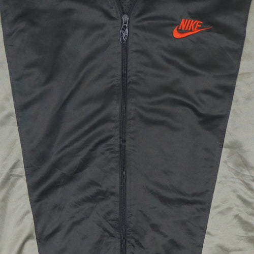 Nike Men's Black XL Track Jacket Retro Sports Full Zip Lightweight