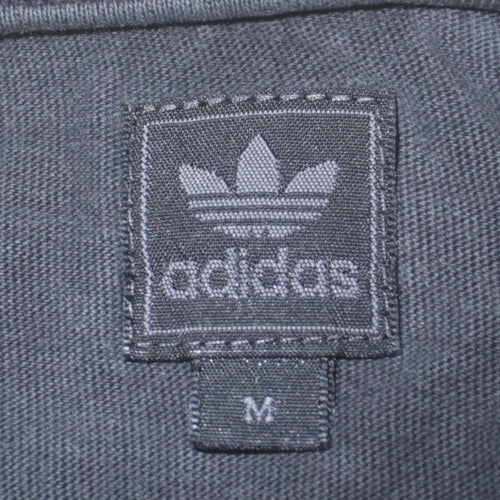 Adidas Men's Black Trefoil Logo Crew Neck T-Shirt Medium