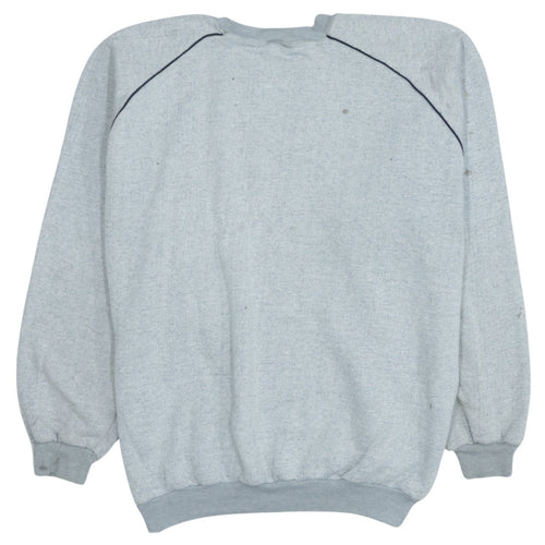 Puma Men's Grey XL Vintage Pullover Sweatshirt Graphic Logo