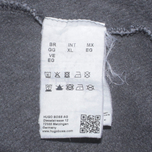 Hugo Boss Orange Womens Grey Pullover Sweatshirt XL Relaxed Fit