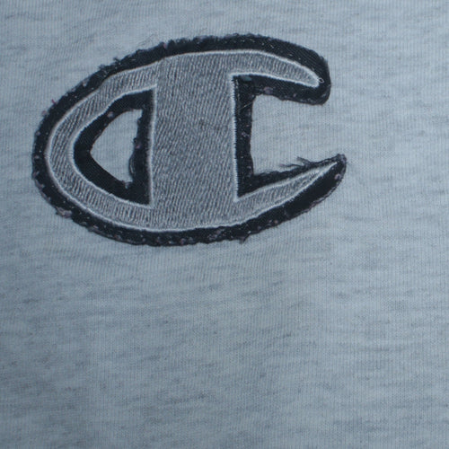Champion Men's Grey XL Sleeveless Zip Hoodie Vest
