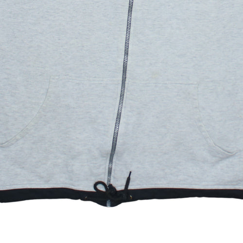 Champion Men's Grey XL Sleeveless Zip Hoodie Vest