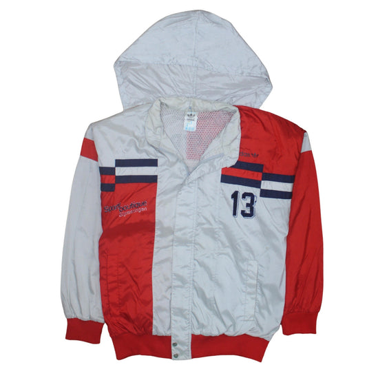 Adidas Mens Multicoloured M Windbreaker Jacket Hooded Retro FC Ostrach