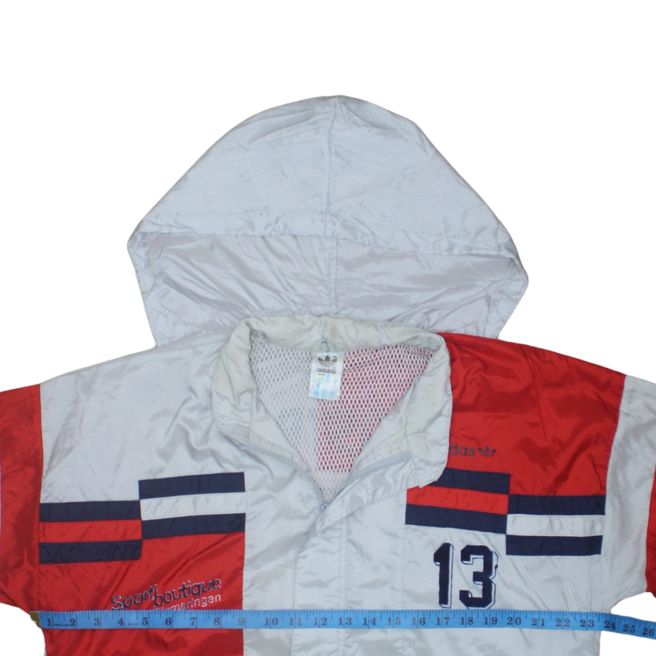 Adidas Mens Multicoloured M Windbreaker Jacket Hooded Retro FC Ostrach